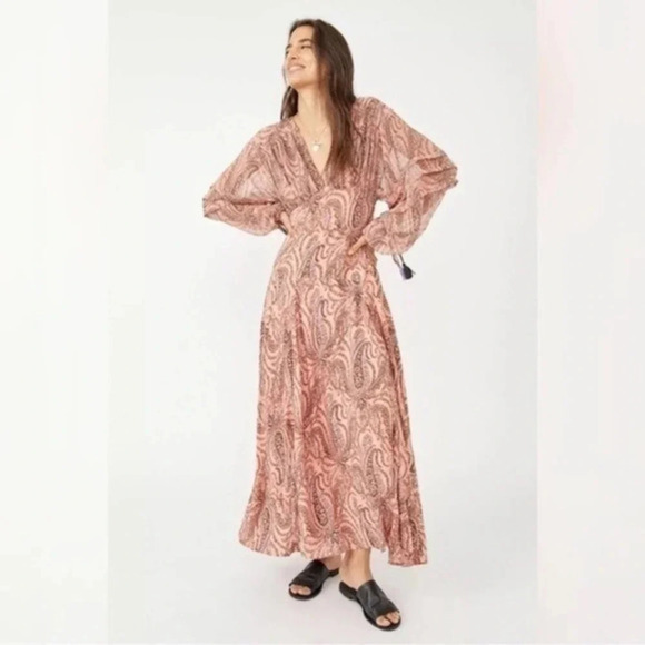 NEW Free People Mirage Maxi Dress Size 2 B102 - Picture 1 of 6